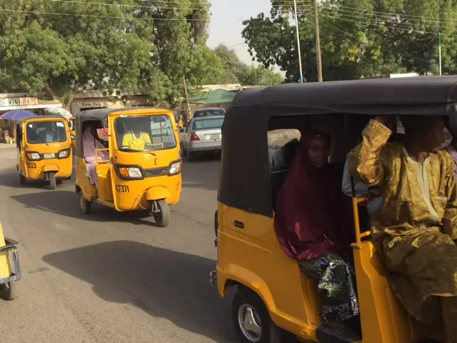 tricycles in Maiduguri