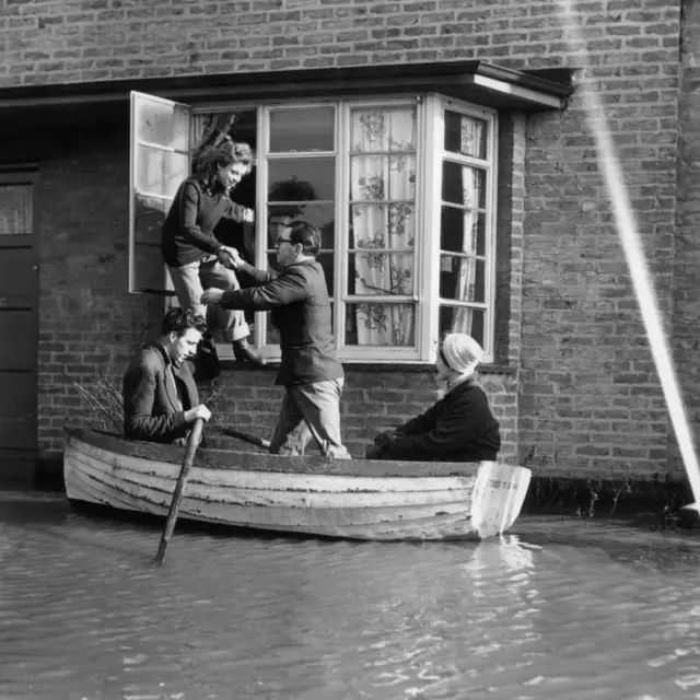 Canvey Island floods in 1953