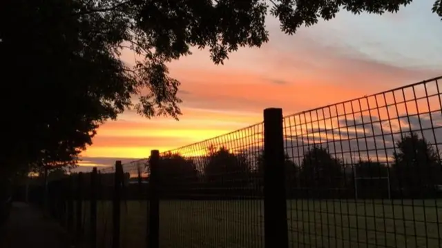 Uttoxeter sunrise