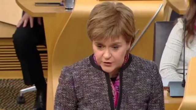 The first minister wants the inquiry to concentrate on children in care