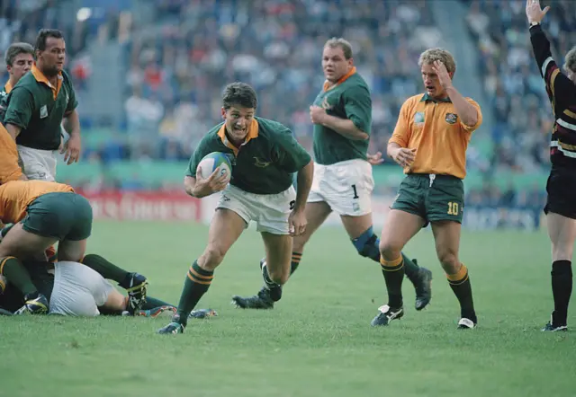 Joost van der Westhuizen in game against Australia