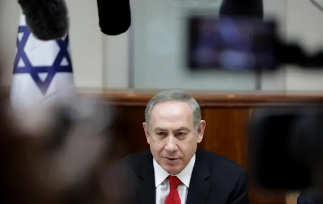 Israeli prime minister Benjamin Netanyahu