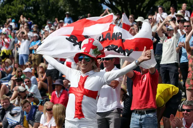 England cricket barmy army