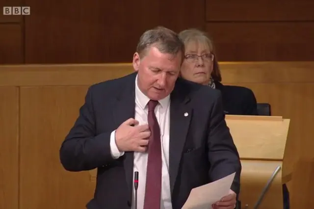 Labour MSP Alex Rowley