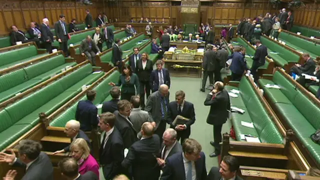 MPs vote