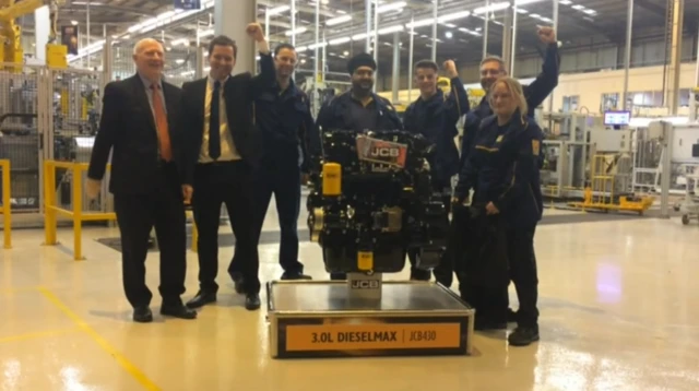JCB unveiling