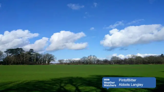 Abbot Langley sky