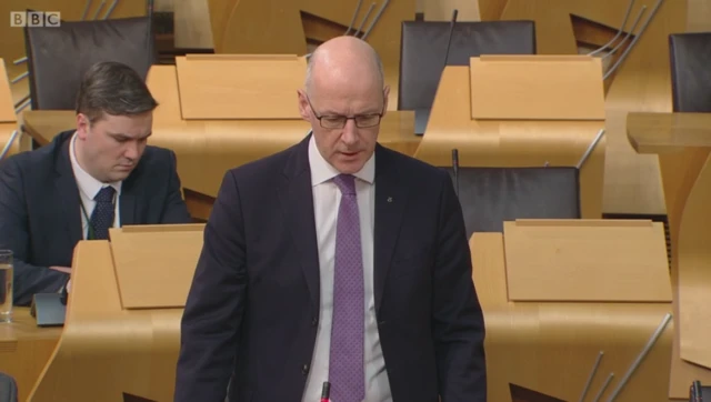 Education Secretary John Swinney