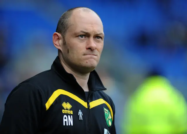 Norwich City boss Alex Neil