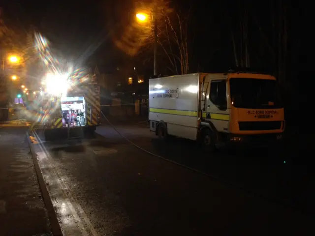 Bomb squad van