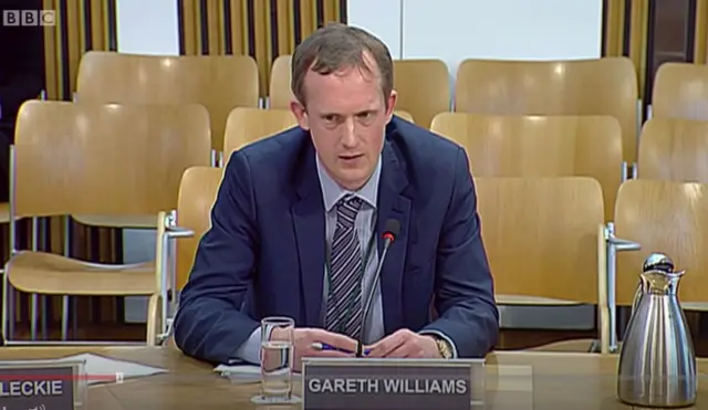 Gareth Williams from the Scottish Chambers of Developmen