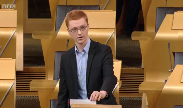 Green MSP Ross Greer