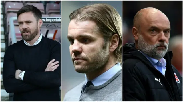 Graham Alexander, Robbie Neilson, Uwe Rosler