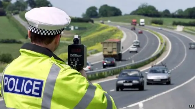 Road traffic police officer