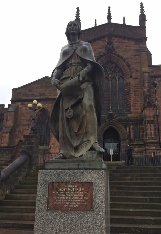 The front of St Peter's Church.