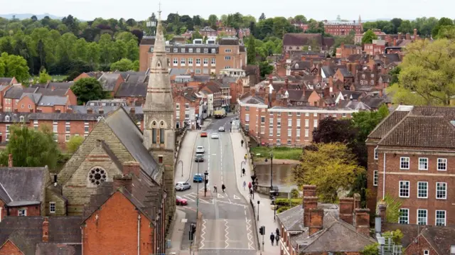 Shrewsbury Town centre