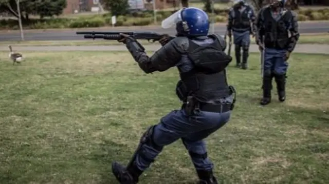 South Africa police