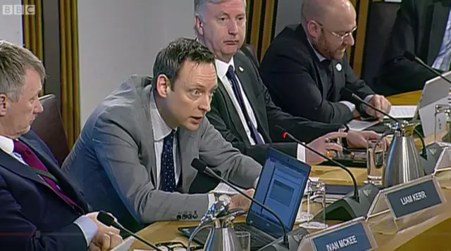 Tory MSP Liam Kerr persists with his query