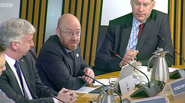 Green MSP Patrick Harvie