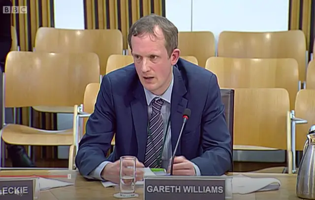 Gareth Williams from the Scottish Chambers of Development