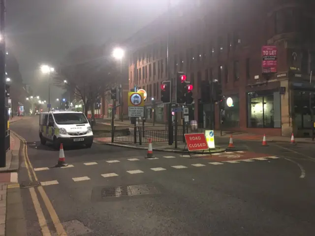 Headrow cordon