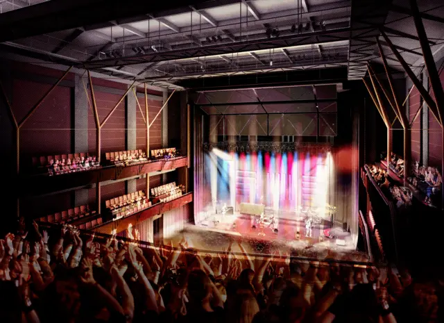 Refurbished interior of Colston Hall