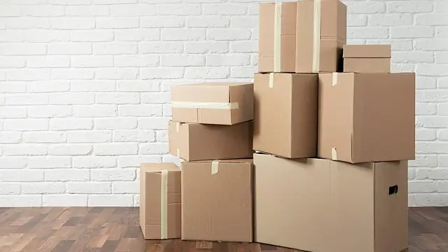 Cardboard boxes