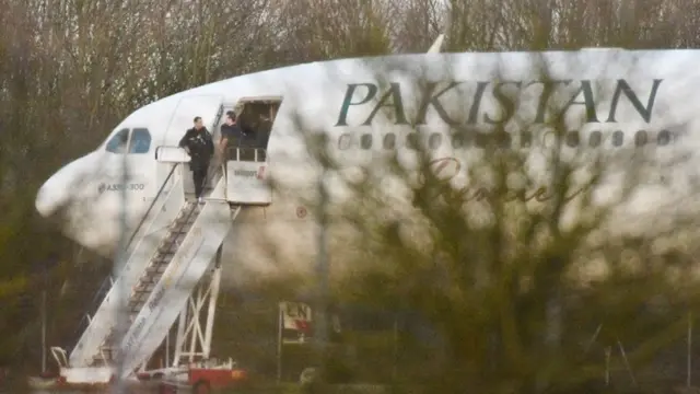 Pakistand International Airlines Flight 757 at Stansted