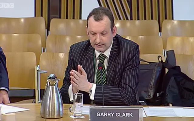 Garry Clark from the Scottish Chambers of Commerce