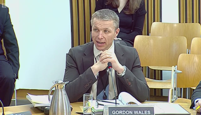 Gordon Wales from the Scottish government