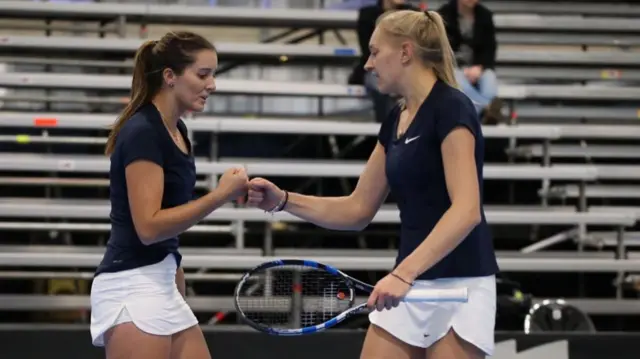 Laura Robson and Jocelyn Rae