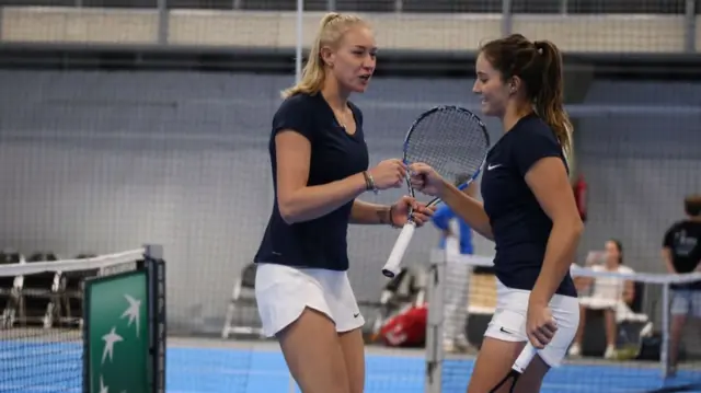 Jocelyn Rae and Laura Robson