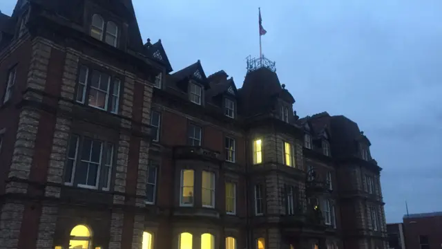 Hanley Town Hall today