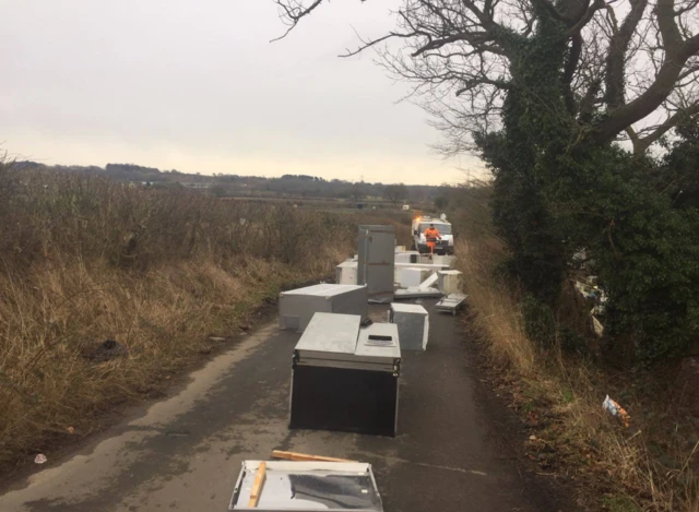 Dumped fridges