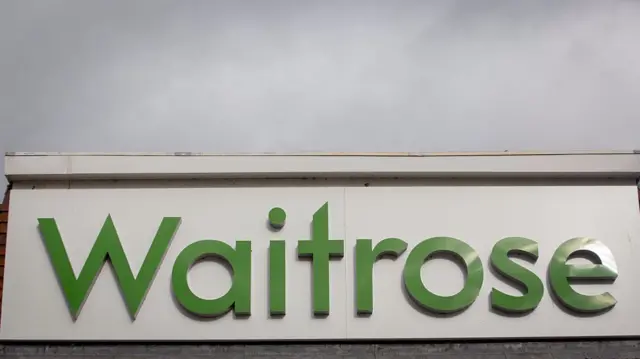 Waitrose sign