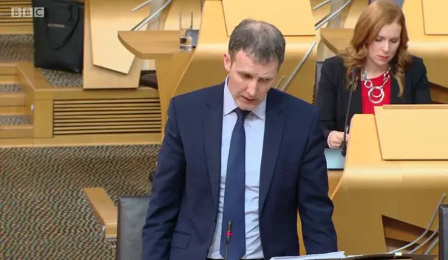 Justice Secretary Michael Matheson