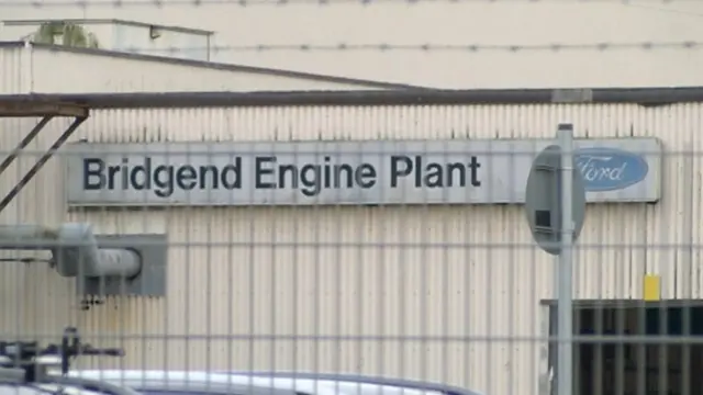 Bridgend factory sign