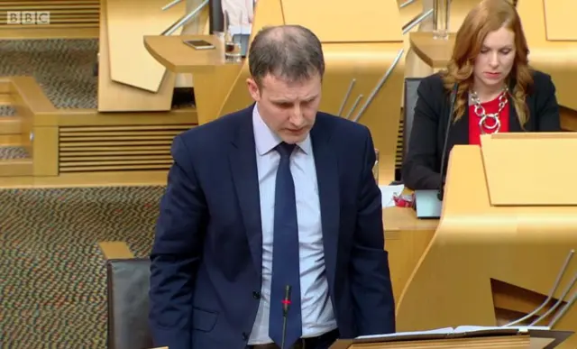 Justice Secretary Michael Matheson