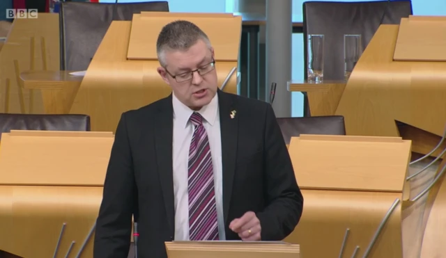 SNP MSP Stuart McMillan