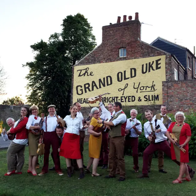 The Grand Old Uke of York band