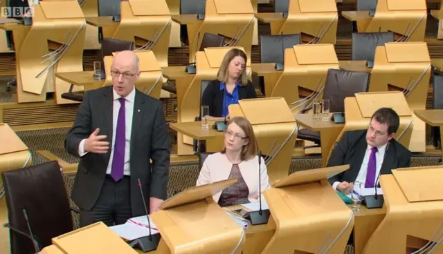 Education Secretary John Swinney