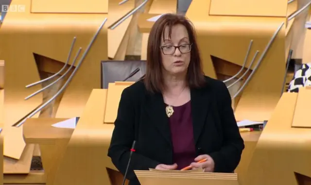 SNP MSP Joan McAlpine