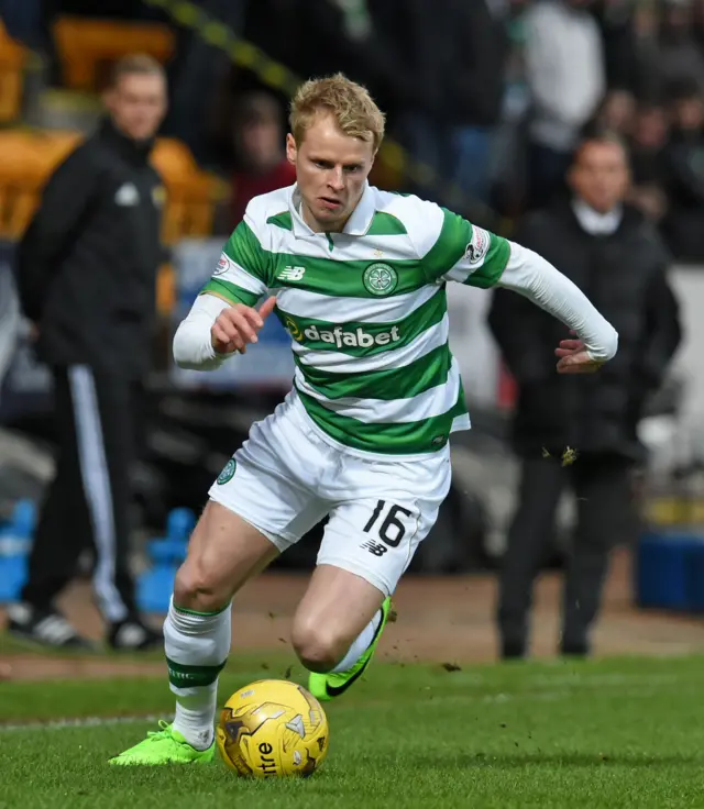 Gary Mackay-Steven in action for Celtic