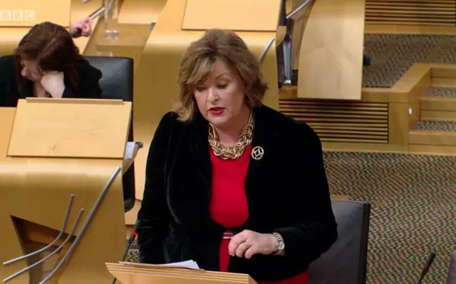 Culture Secretary Fiona Hyslop