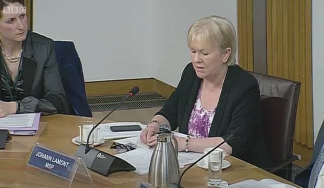 Labour MSP Johann Lamont