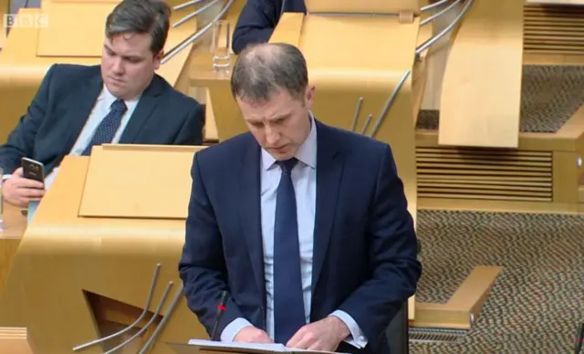 Justice Secretary Michael Matheson