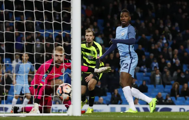 Kelechi Iheanacho scores their fifth