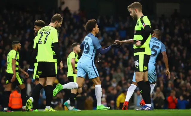 Sane celebrates