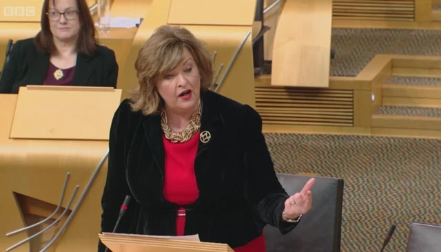 Culture Secretary Fiona Hyslop