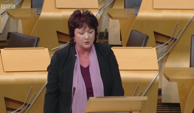 SNP MSP Rona Mackay